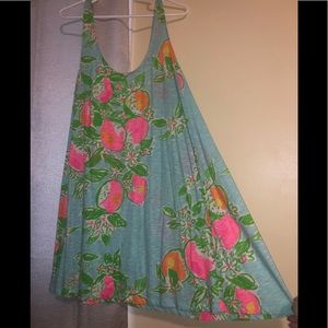 XL Pink Lemonade tank swing dress Lilly Pulitzer